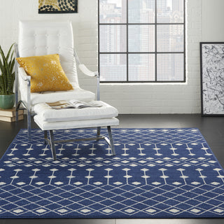 Grafix GRF37 Navy Area Rug by Nourison Main Image