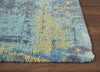 Nourison Abstract Shag ABS03 Multicolor Area Rug Detail Image
