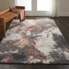 Nourison Abstract Shag ABS05 Multicolor Area Rug Room Image Feature
