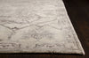 Nourison Aldora ALD01 Silver Hand Knotted Area Rug 