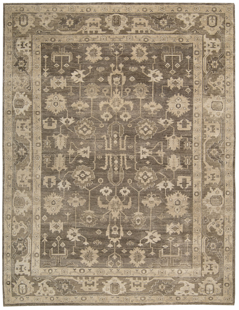 Nourison Aldora ALD06 Mocha Hand Knotted Area Rug