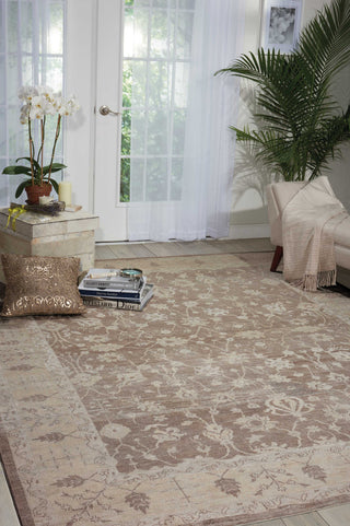 Nourison Aldora ALD09 Sand Area Rug 8' X 10' Feature