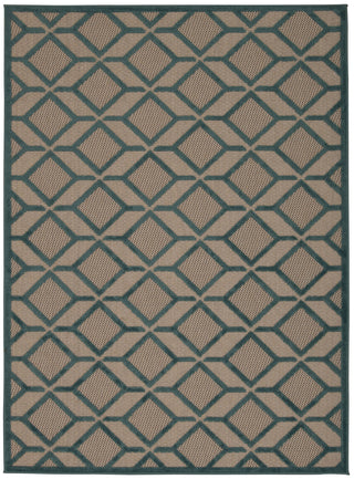 Nourison Aloha ALH03 Blue Area Rug main image