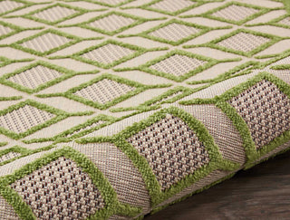 Nourison Aloha ALH03 Green Area Rug Detail Image