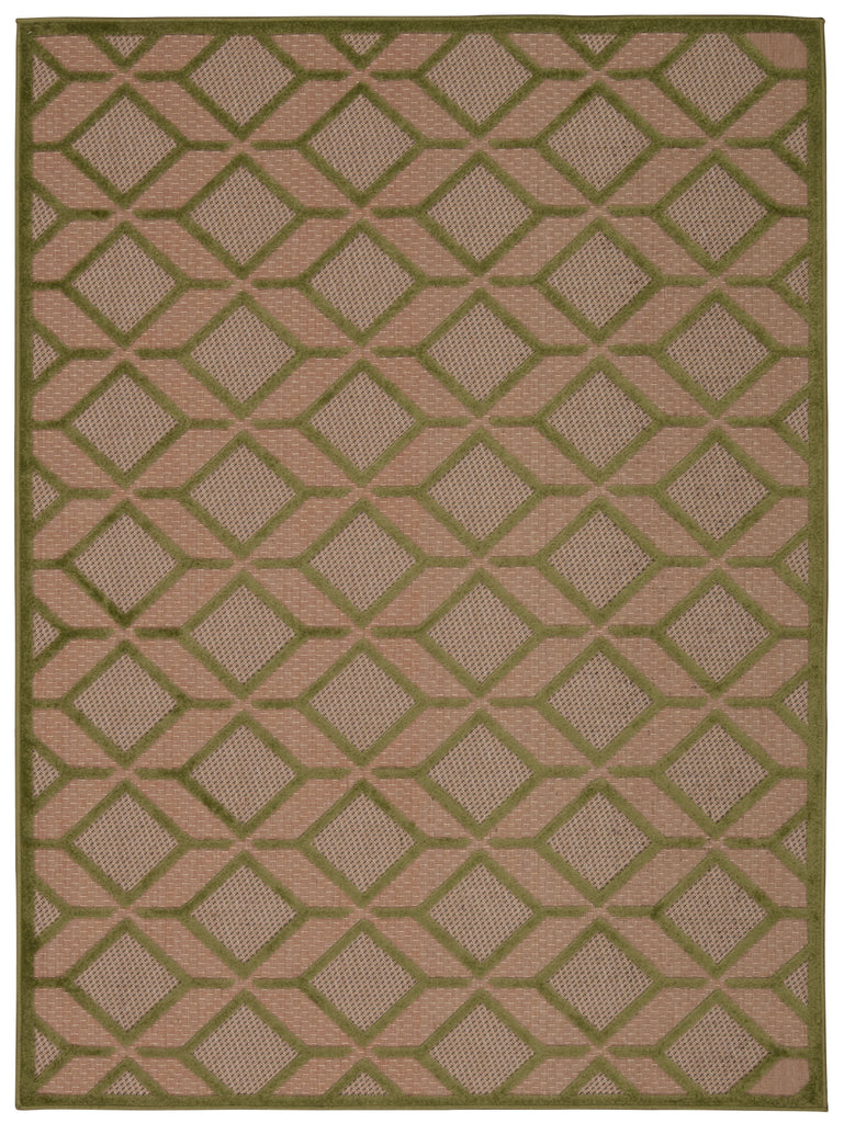 Nourison Aloha ALH03 Green Area Rug main image