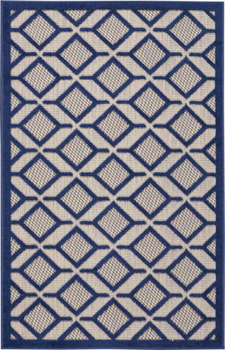 Nourison Aloha ALH03 Navy Area Rug Main Image