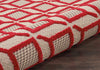 Nourison Aloha ALH03 Red Area Rug Detail Image