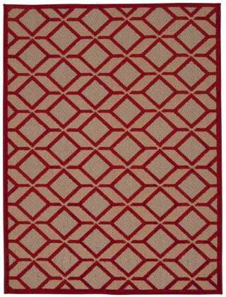 Nourison Aloha ALH03 Red Area Rug main image