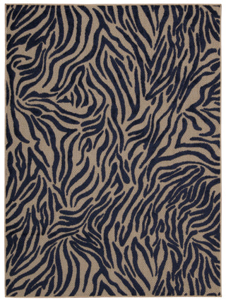 Nourison Aloha ALH04 Navy Area Rug main image