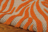 Nourison Aloha ALH04 Orange Area Rug Detail Image
