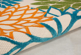 Nourison Aloha ALH05 Multicolor Area Rug Detail Image