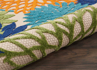 Nourison Aloha ALH05 Multicolor Area Rug Detail Image