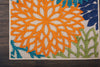 Nourison Aloha ALH05 Multicolor Area Rug Corner Image