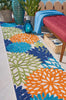 Nourison Aloha ALH05 Multicolor Area Rug Room Image