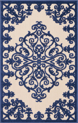 Nourison Aloha ALH12 Navy Area Rug 