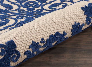 Nourison Aloha ALH12 Navy Area Rug Detail Image