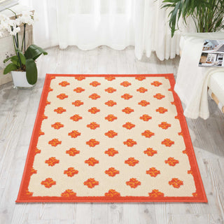 Nourison Aloha ALH02 Red Area Rug Room Image