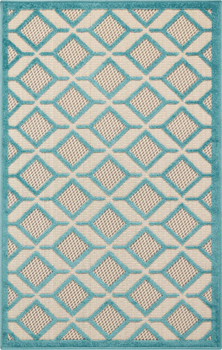 Nourison Aloha ALH03 Blue Area Rug