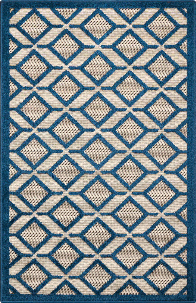 Nourison Aloha ALH03 Navy Area Rug