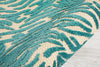 Nourison Aloha ALH04 Blue Area Rug Detail Image