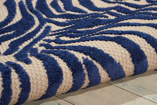 Nourison Aloha ALH04 Navy Area Rug Detail Image