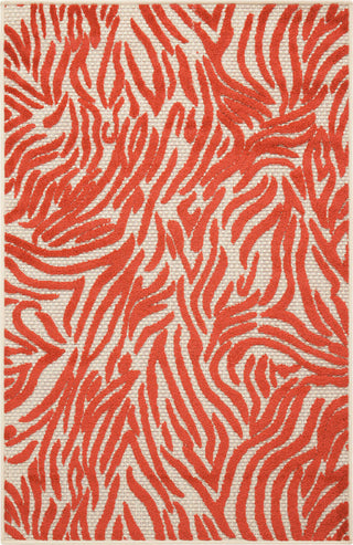 Nourison Aloha ALH04 Red Area Rug