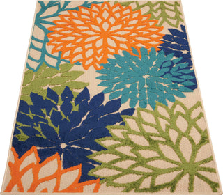 Nourison Aloha ALH05 Multicolor Area Rug 