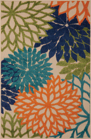 Nourison Aloha ALH05 Multicolor Area Rug 