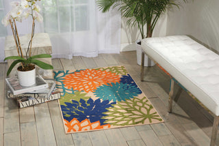 Nourison Aloha ALH05 Multicolor Area Rug Room Image