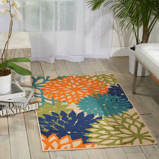 Nourison Aloha ALH05 Multicolor Area Rug Room Image