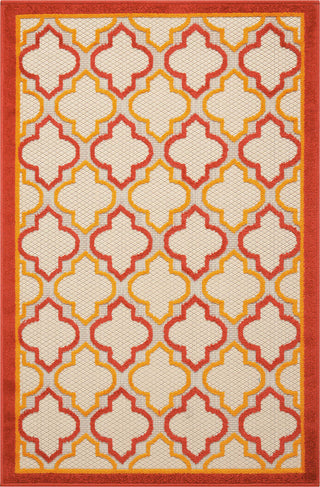 Nourison Aloha ALH06 Red Area Rug