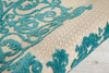 Nourison Aloha ALH12 Aqua Area Rug Detail Image