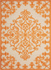 Nourison Aloha ALH12 Orange Area Rug 
