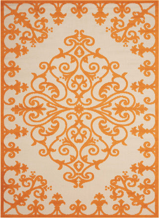 Nourison Aloha ALH12 Orange Area Rug 