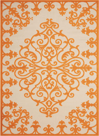 Nourison Aloha ALH12 Orange Area Rug 5'3'' X 7'5''