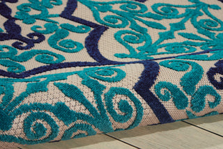 Nourison Aloha ALH14 Navy Area Rug Detail Image