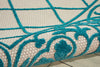 Nourison Aloha ALH16 Aqua Area Rug Detail Image