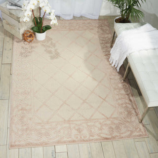 Nourison Aloha ALH16 Cream Area Rug Room Image