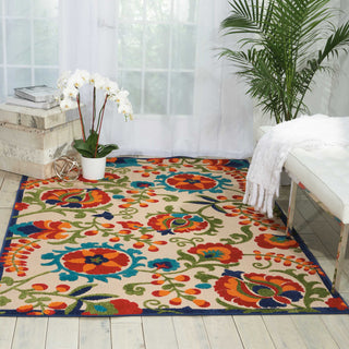 Nourison Aloha ALH17 Multicolor Area Rug Room Scene 2