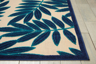 Nourison Aloha ALH18 Navy Area Rug Detail Image