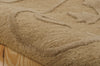 Nourison Ambrose AMB02 Khaki Area Rug Detail Image