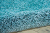 Nourison Amore AMOR1 Aqua Area Rug Detail Image