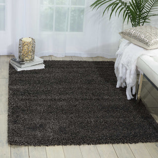 Nourison Amore AMOR1 Dark Grey Area Rug Room Image Feature