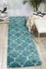 Nourison Amore AMOR2 Aqua Area Rug Room Scene 6