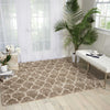 Nourison Amore AMOR2 Stone Area Rug Room Scene Featured