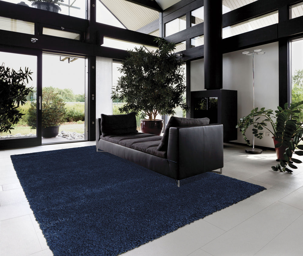 Nourison Amore AMOR1 Ink Area Rug 6' X 9' Living Space Shot Feature