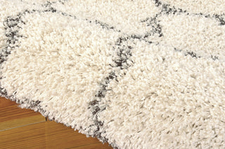 Nourison Amore AMOR2 Cream Area Rug 6' X 8' Texture Shot