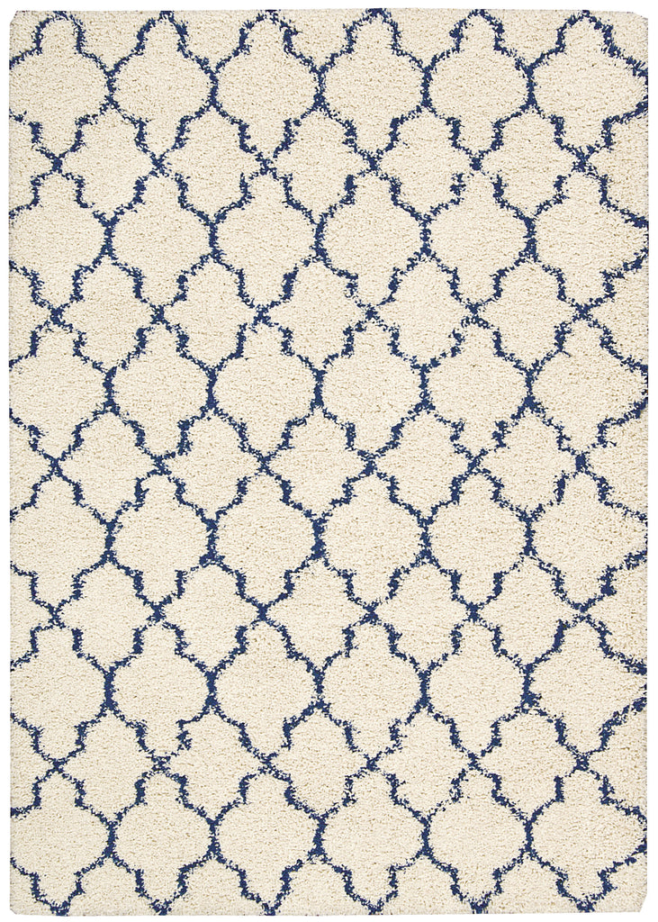 Nourison Amore AMOR2 Ivory Blue Area Rug main image
