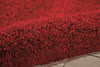 Nourison Amore AMOR1 Red Area Rug Detail Image
