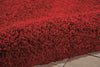 Nourison Amore AMOR1 Red Area Rug Detail Image